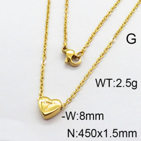 SS Necklace  6N2002104aakj-679