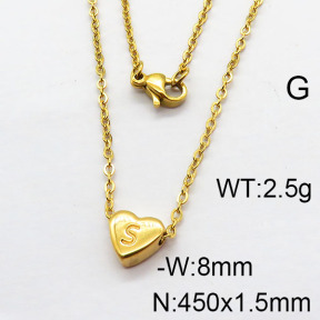 SS Necklace  6N2002105aakj-679