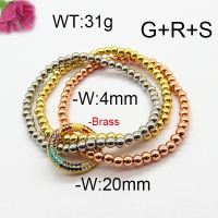 Fashion Brass Bracelet  F6B403903vhkb-L024