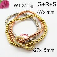 Fashion Brass Bracelet  F6B403919vhkb-L024
