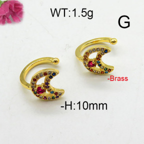 Fashion Brass Earrings  F6E402737ablb-L024