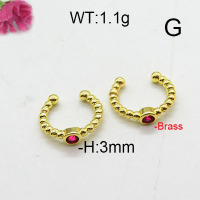 Fashion Brass Earrings  F6E402764avja-L024