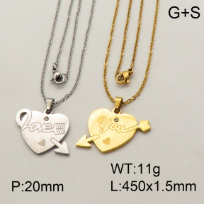 SS Necklace  3N2001233vbmb-382