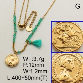 SS Necklace  3N4001030vhha-722