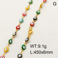 SS Necklace  3N3000413vbpb-368