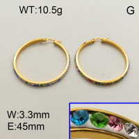 SS Earrings  3E4001609aajo-703