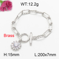 Fashion Brass Bracelet  F3B403508vhha-J22