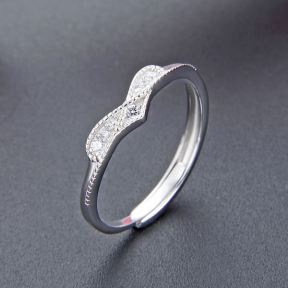 925 Silver Ring Size:  W:1.7mm,Stone1.5mm Weight: 1.9g  JR0034vivh-M112  YJBJ002904