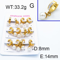 SS Earrings  6E4002912vhpo-450