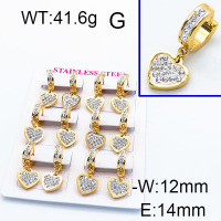 SS Earrings  6E4002924vihb-450