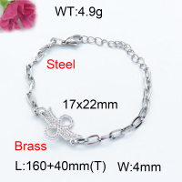 Fashion Brass Bracelet  F3B403622abol-J45