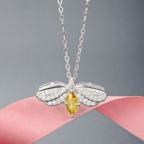 925 Silver Necklace Weight: 3.6g Size: P:23.1X13mm N:410+50mm JR0090akam-M112 YJCX004865