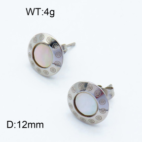 SS Earrings  3E3001077bbov-721