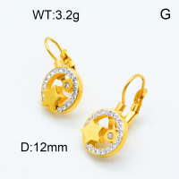 SS Earrings  3E4001752vhha-721