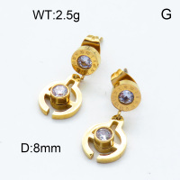 SS Earrings  3E4001754bbov-721