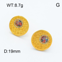 SS Earrings  3E4001758bbov-721