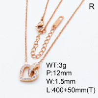 SS Necklace  3N4001049vbpb-669
