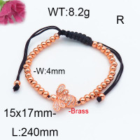 Fashion Brass Bracelet  F6B404068vbpb-J07