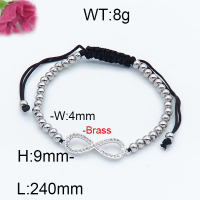 Fashion Brass Bracelet  F6B404084abol-J07