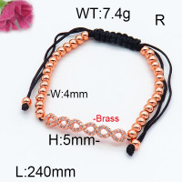 Fashion Brass Bracelet  F6B404086bhva-J07