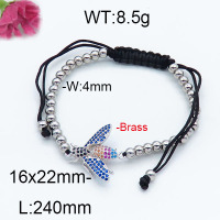 Fashion Brass Bracelet  F6B404135bhil-J07