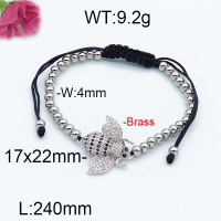 Fashion Brass Bracelet  F6B404138bhil-J07