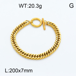 SS Bracelet  3B2001705ablb-066