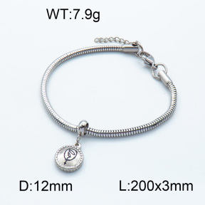 SS Bracelet  3B2001714bbov-908