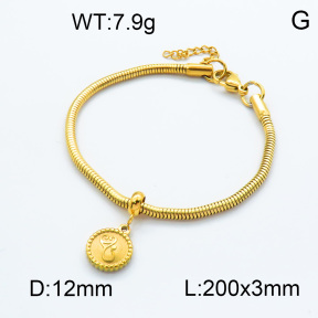 SS Bracelet  3B2001715vbpb-908