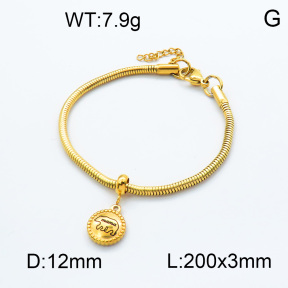 SS Bracelet  3B2001719vbpb-908