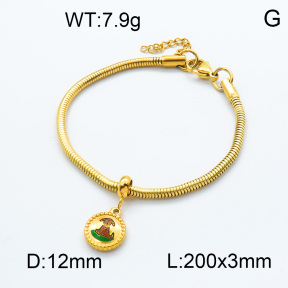 SS Bracelet  3B3002137vbpb-908