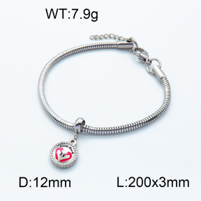 SS Bracelet  3B3002144bbov-908