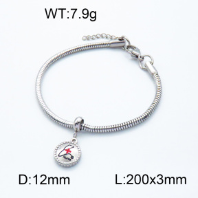 SS Bracelet  3B3002148bbov-908