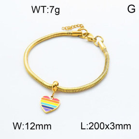 SS Bracelet  3B3002153vbpb-908