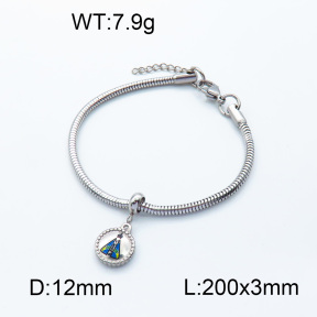 SS Bracelet  3B3002156bbov-908