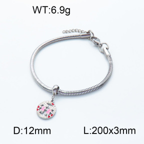 SS Bracelet  3B3002162bbov-908