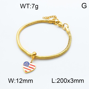 SS Bracelet  3B3002171vbpb-908