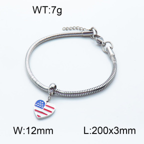 SS Bracelet  3B3002172bbov-908