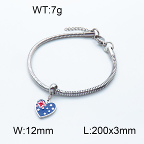 SS Bracelet  3B3002190bbov-908