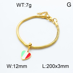 SS Bracelet  3B3002191vbpb-908