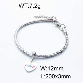 SS Bracelet  3B3002200bbov-908