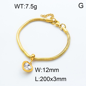 SS Bracelet  3B4001941vbpb-908