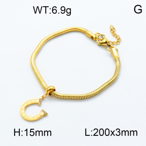 SS Bracelet  3B4001953bvpl-908