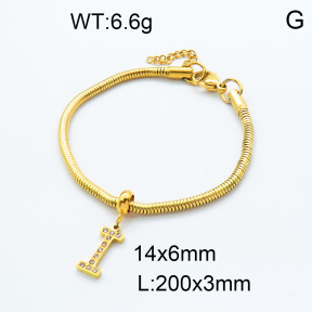 SS Bracelet  3B4001985bvpl-908