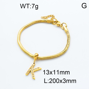 SS Bracelet  3B4001989bvpl-908