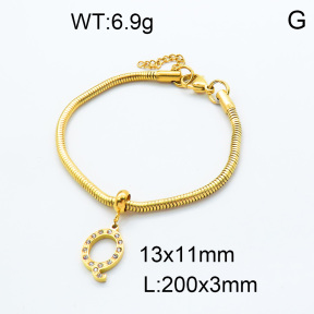 SS Bracelet  3B4002001bvpl-908