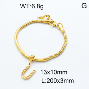 SS Bracelet  3B4002009bvpl-908