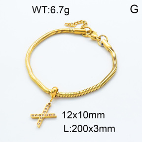 SS Bracelet  3B4002015bvpl-908