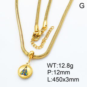 SS Necklace  3N3000495bhia-908