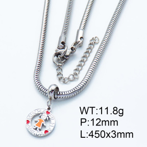 SS Necklace  3N3000506vhha-908